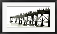 Framed Serene Pier II