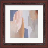 Framed 'Clay Blush IV' border=