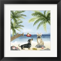 Framed Dogs on Deck I