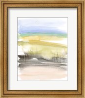 Framed 'Grassy Marsh II' border=