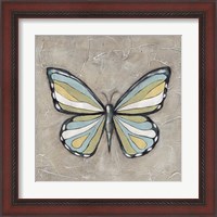 Framed 'Graphic Spring Butterfly II' border=