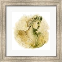 Framed Garden Goddess III