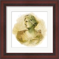 Framed 'Garden Goddess IV' border=