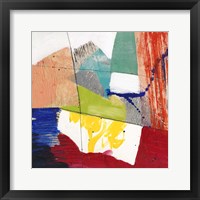 Framed 'Bright Composition II' border=