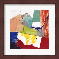 Framed 'Bright Composition II' border=