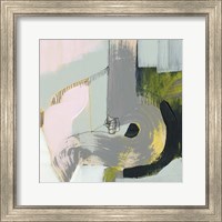 Framed 'Pastel Strokes II' border=