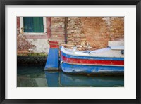 Framed Venice Workboats I