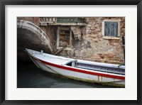 Framed Venice Workboats III