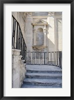 Framed Courtyard Splendor - Dubrovnik, Croatia