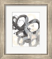 Framed 'Tangled Circuit II' border=