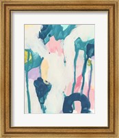 Framed 'Bright Vibe II' border=