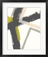 Linear Pulse I Framed Print