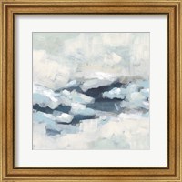 Framed 'Wave Crest II' border=