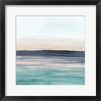 Framed 'Sea Rise II' border=