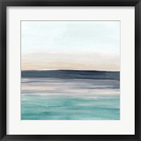 Framed 'Sea Rise II' border=