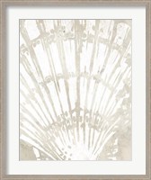 Framed 'Linen Tropical Silhouette II' border=