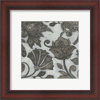 Framed 'Barnwood Chintz I' border=