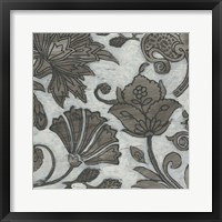 Barnwood Chintz I Framed Print