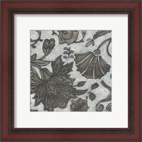 Framed 'Barnwood Chintz III' border=