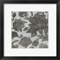 Framed 'Barnwood Chintz IV' border=