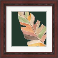 Framed 'Palm Grove II' border=