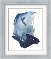 Framed 'Indigo Collide IV' border=