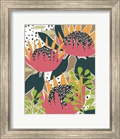 Framed 'King Protea I' border=