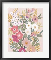 Pretty Pink Floral I Framed Print