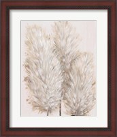 Framed 'Pampas Grass IV' border=