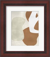 Framed 'Beige Stucture I' border=