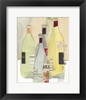 Framed 'Wines & Spirits I' border=