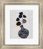 Framed 'Decorated Vase with Plant I' border=