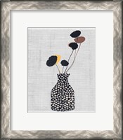 Framed 'Decorated Vase with Plant II' border=