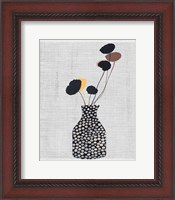 Framed 'Decorated Vase with Plant II' border=