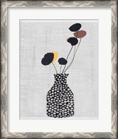 Framed 'Decorated Vase with Plant II' border=