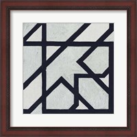 Framed 'Broken Square I' border=