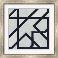 Framed 'Broken Square I' border=