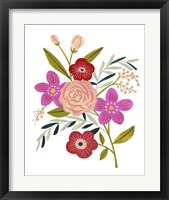 Framed 'Simple Flora II' border=