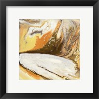 Framed 'Liquid Earth I' border=