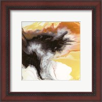 Framed 'Liquid Earth IV' border=