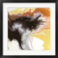 Framed 'Liquid Earth IV' border=