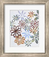 Framed 'Kaleidoscope Cut Outs I' border=