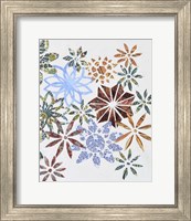 Framed 'Kaleidoscope Cut Outs II' border=