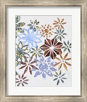 Framed 'Kaleidoscope Cut Outs II' border=