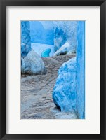 Framed Morocco, Chefchaouen Alley Walkway In Town