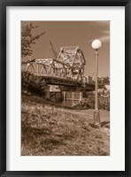 Framed Johnson Street Bridge (Victoria)