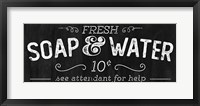 Framed Soap & Water