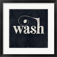 Framed 'Wash' border=