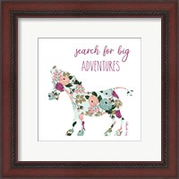 Framed 'Search for Big Adventures' border=