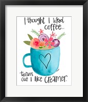 Framed Coffee Creamer